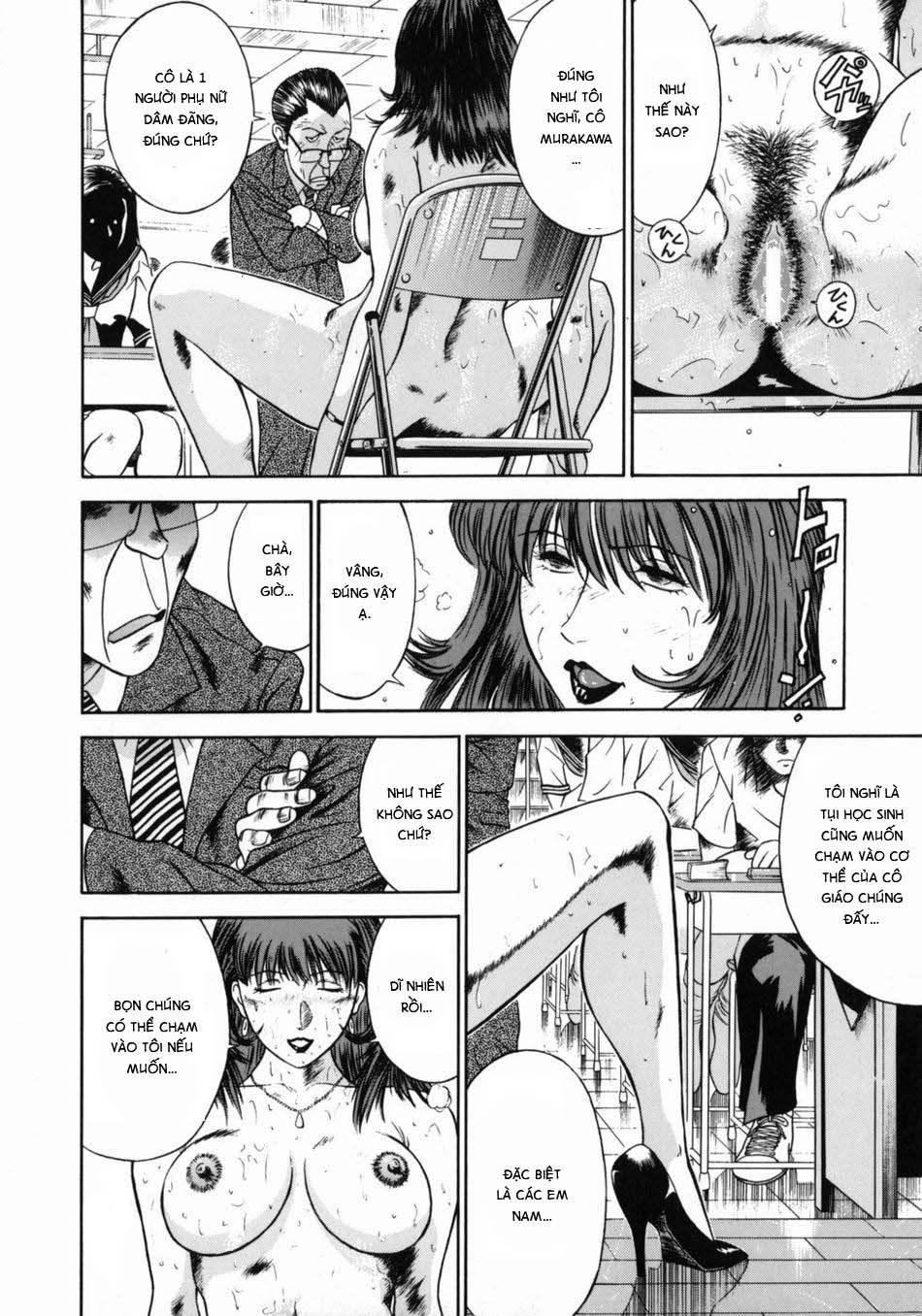 Đọc truyện hentai Nữ giáo viên Rieka - Chap 5