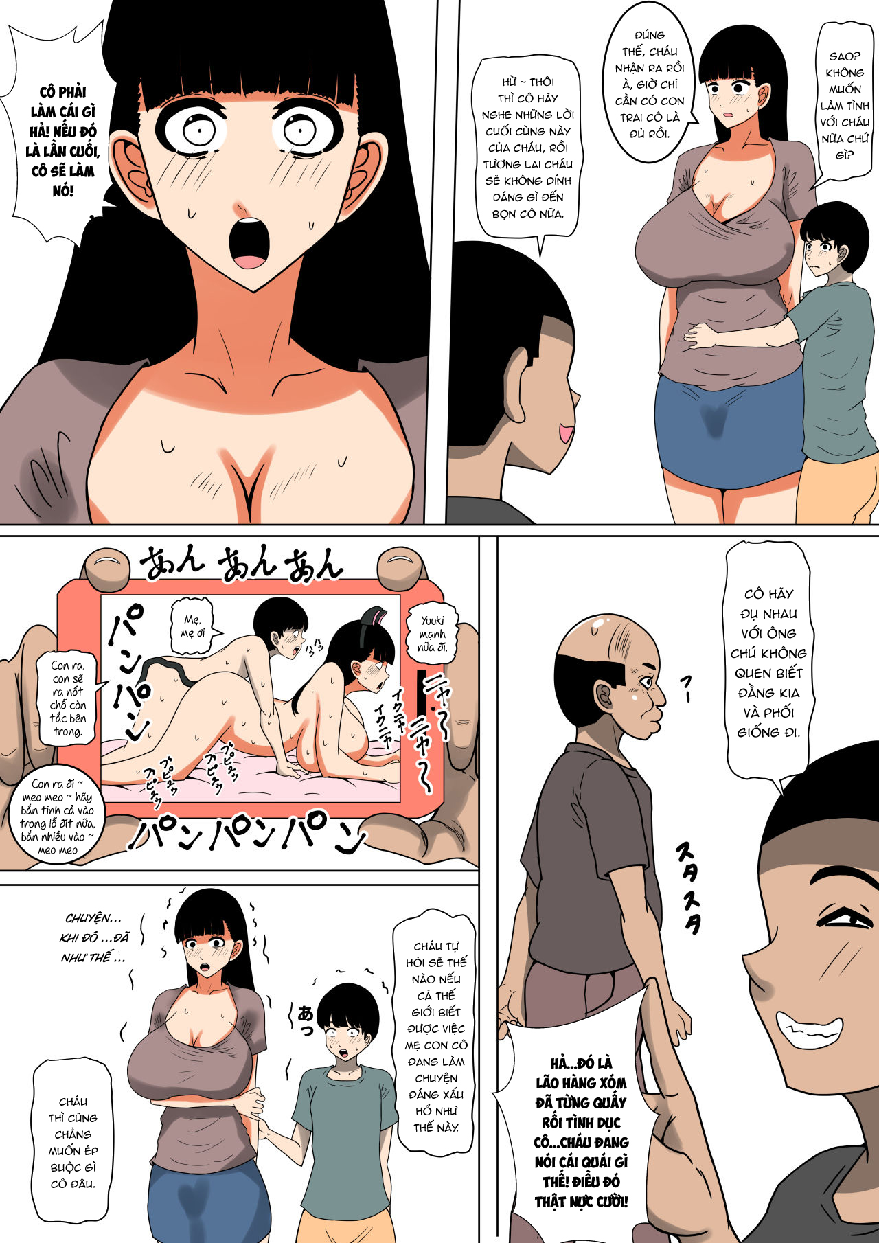 Đọc truyện hentai Ochinpo Baka ni Natta Uchi no Okaa-san 2 - Oneshot