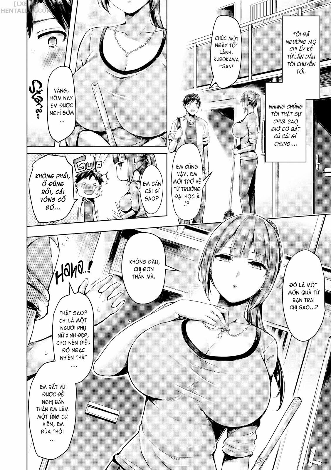 Đọc truyện hentai Vếu! Ngực! Bưởi! - Chap 7 - I Dont Understand, Kurokawa-san!