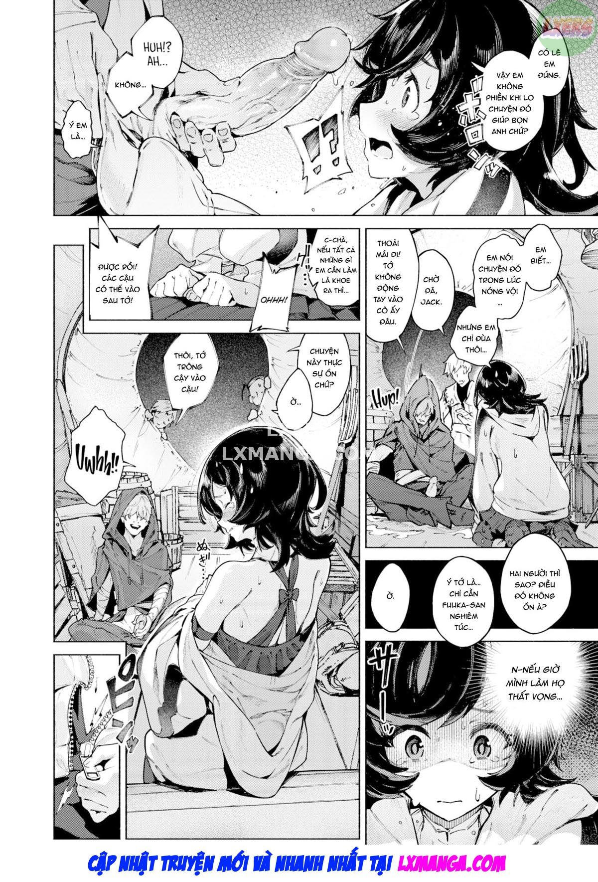 Đọc truyện hentai Cuộc hành trình dài của Boukenshers - Oneshot