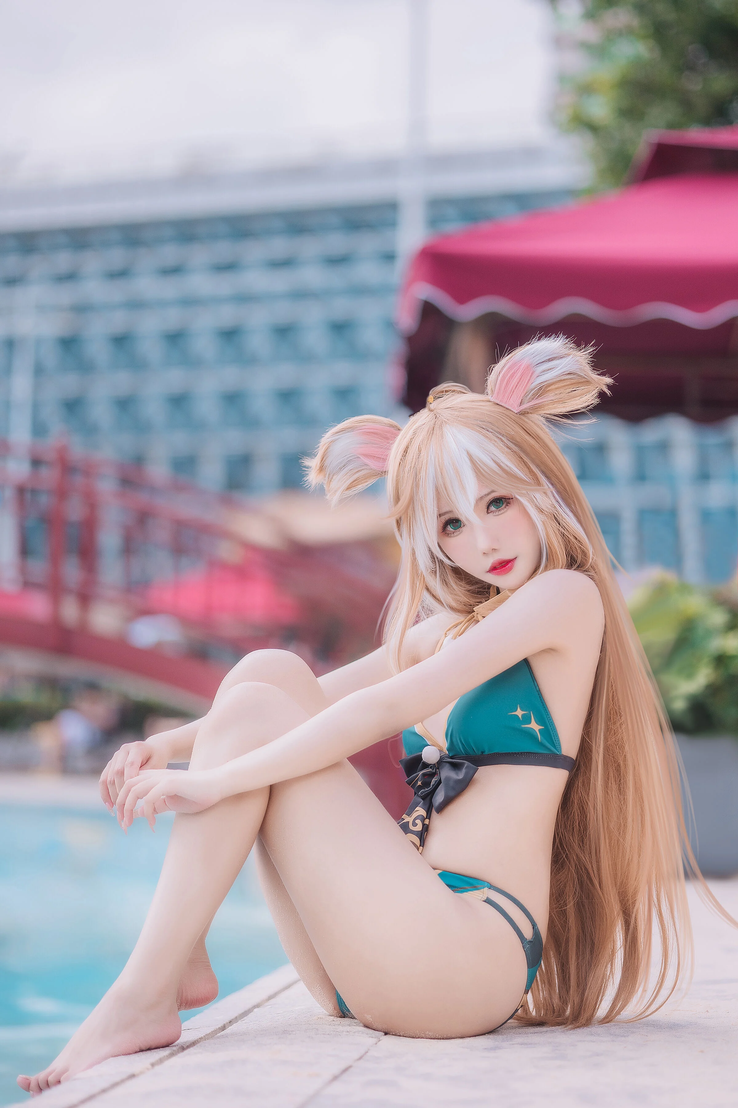 Đọc truyện hentai Tuyển tập Albums siêu phẩm Cosplay - Chap 505 - Fairy Moon - Ms Hina Swimsuit