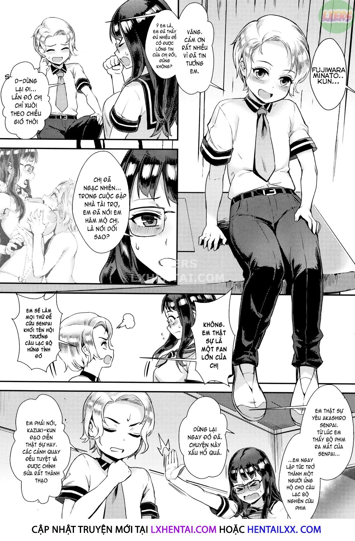 Đọc truyện hentai Gakuen Rankou - Chap 4