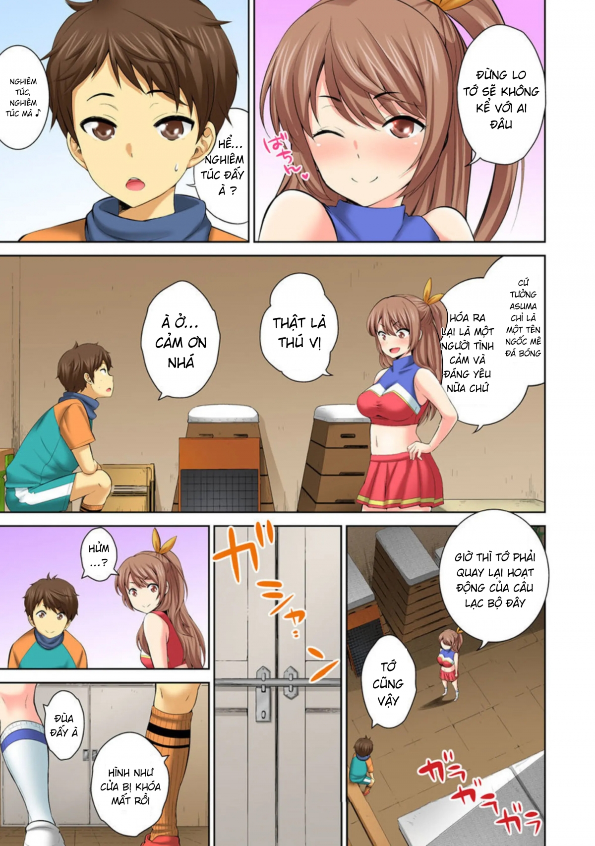 Đọc truyện hentai TÌNH DỤC nửa vời trong nhà kho sau giờ học - Chap 1