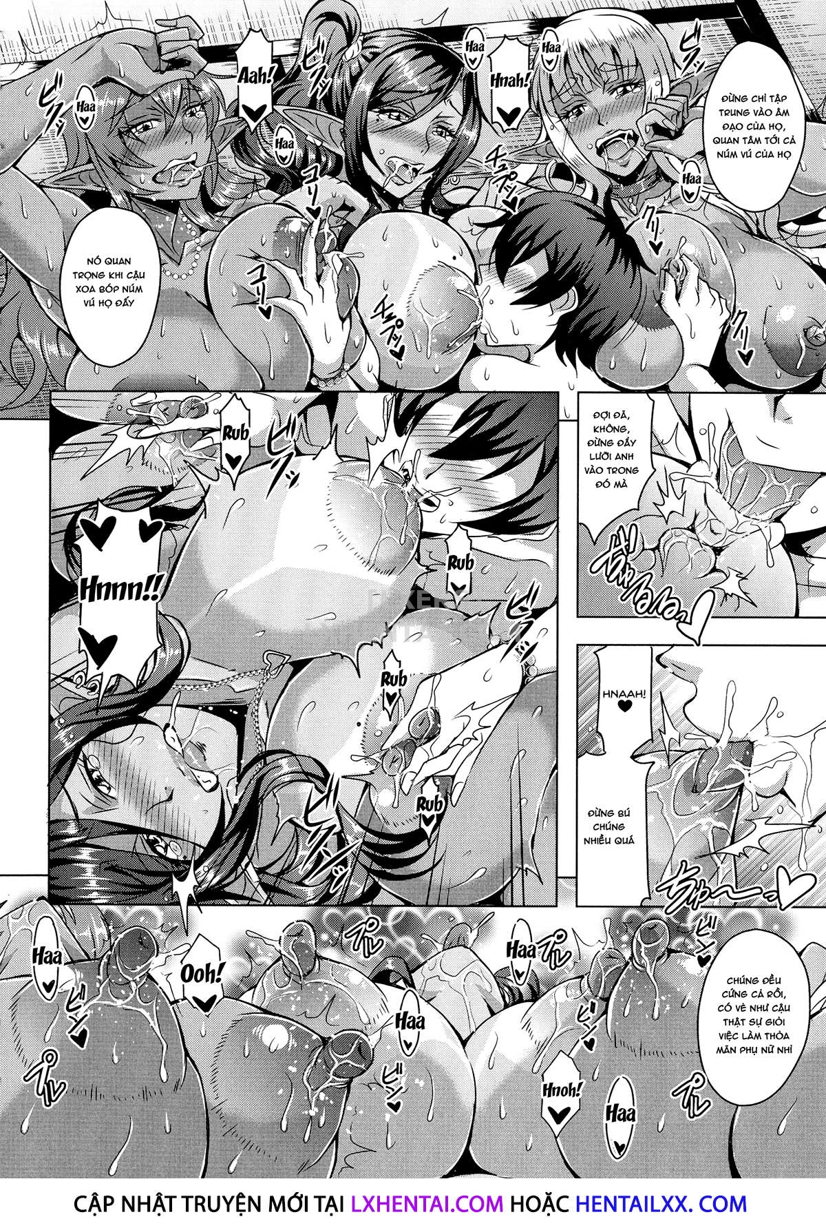 Đọc truyện hentai Elf Harem Story - Chap 5 - [END]