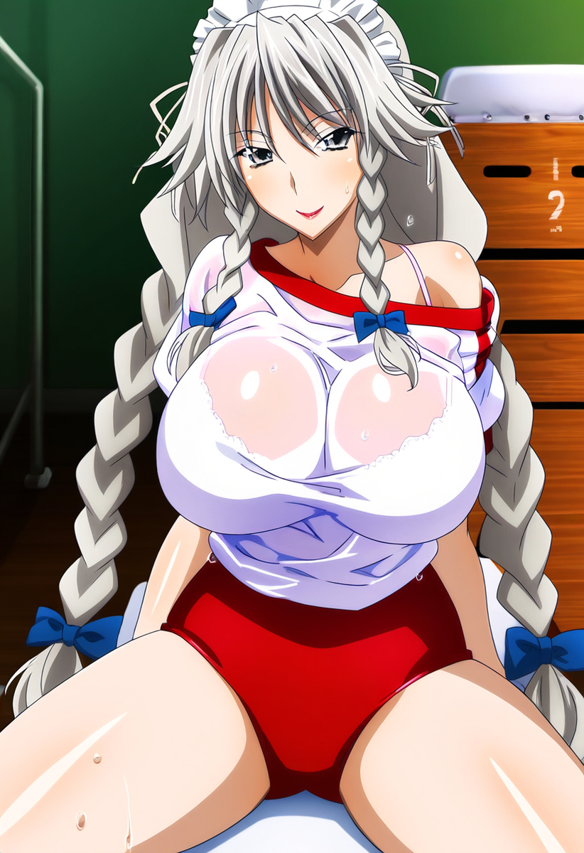 Đọc truyện hentai Tuyển tập Albums Art hentai - Chap 274 - Grayfia AI illustration gymnastics bloomers