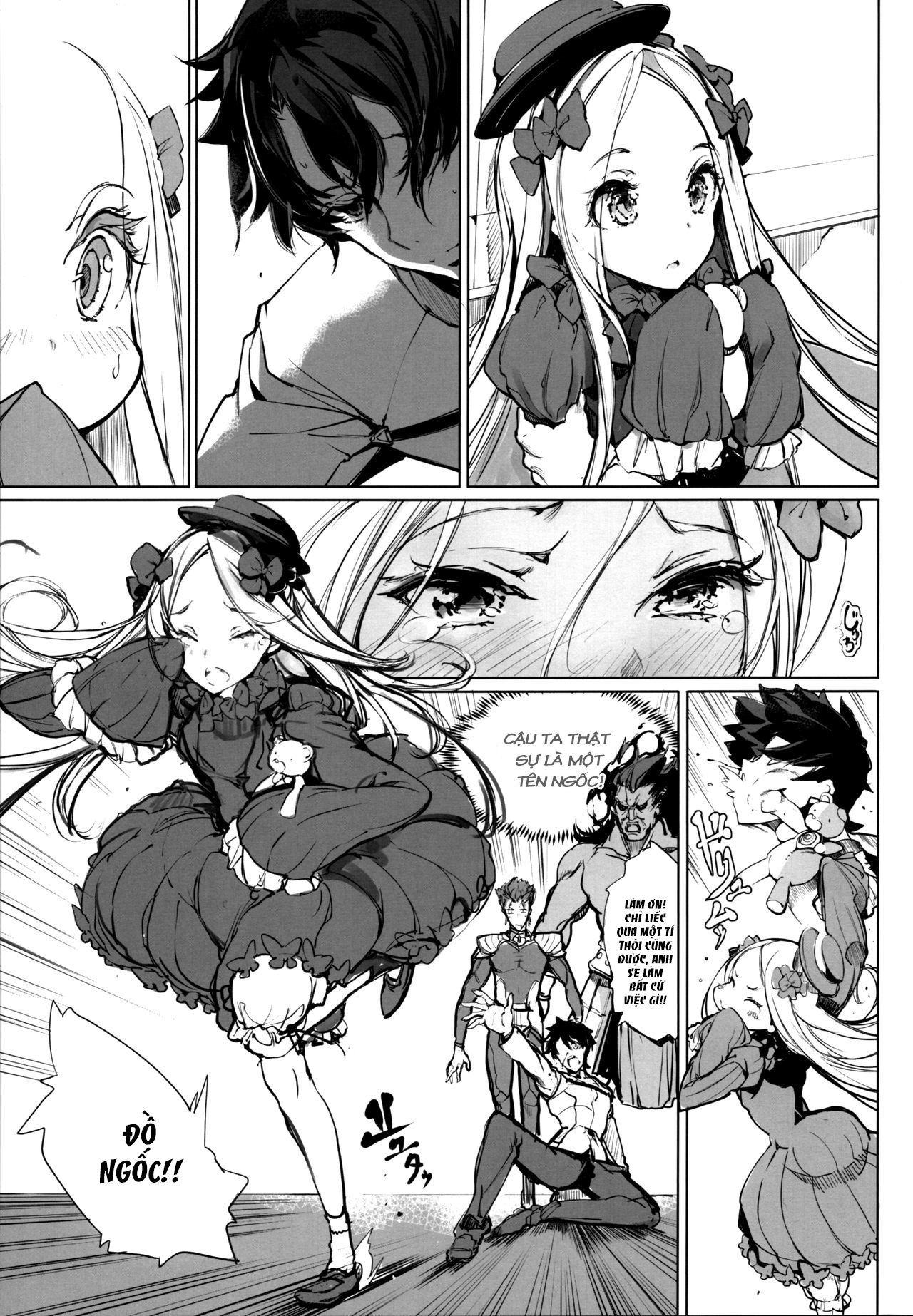 Đọc truyện hentai Sen no Ko o Haramu Mori no Shoujo (Fate Grand Order) - Oneshot