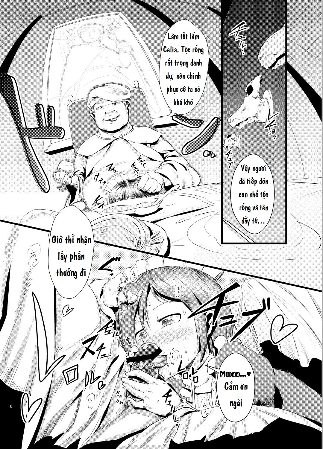 Đọc truyện hentai Ryuukainraku - Oneshot