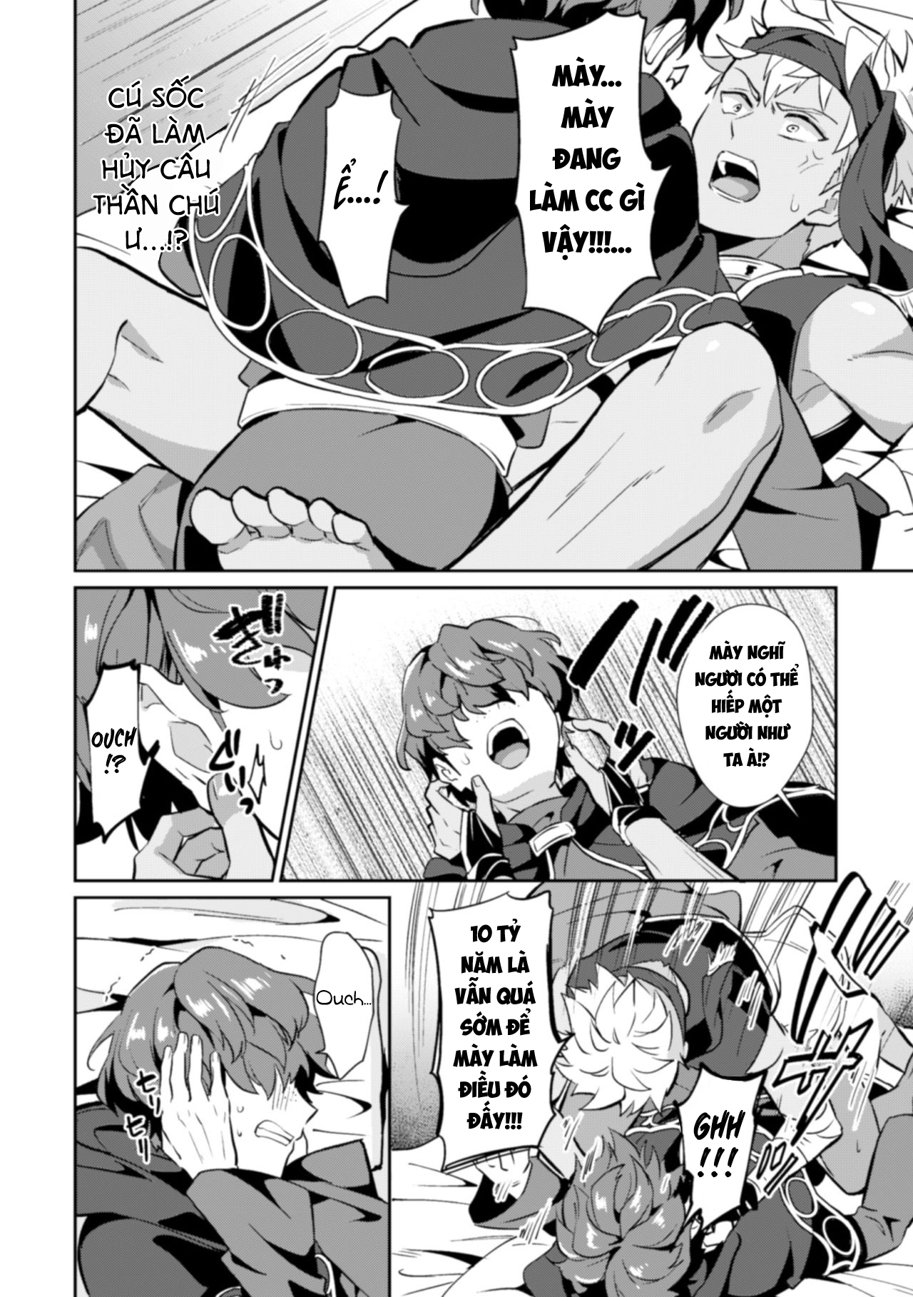 Đọc truyện hentai Cuốn Sách Ma Thuật Bị Nguyền Rủa - Chap 1 - Anh đạo tặc hoàn toàn bị khuất phục bởi phép thôi miên.