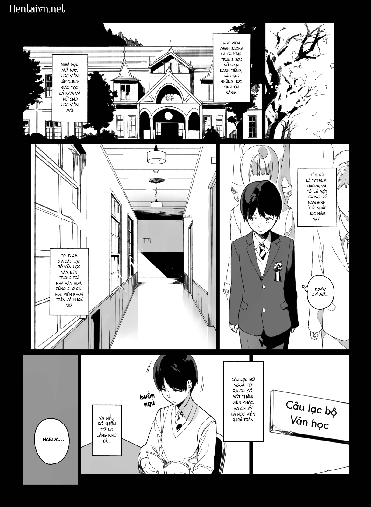 Đọc truyện hentai Làm Tình Cùng Senpai - Chap 1: Tsuyuri-senpai Tập 1