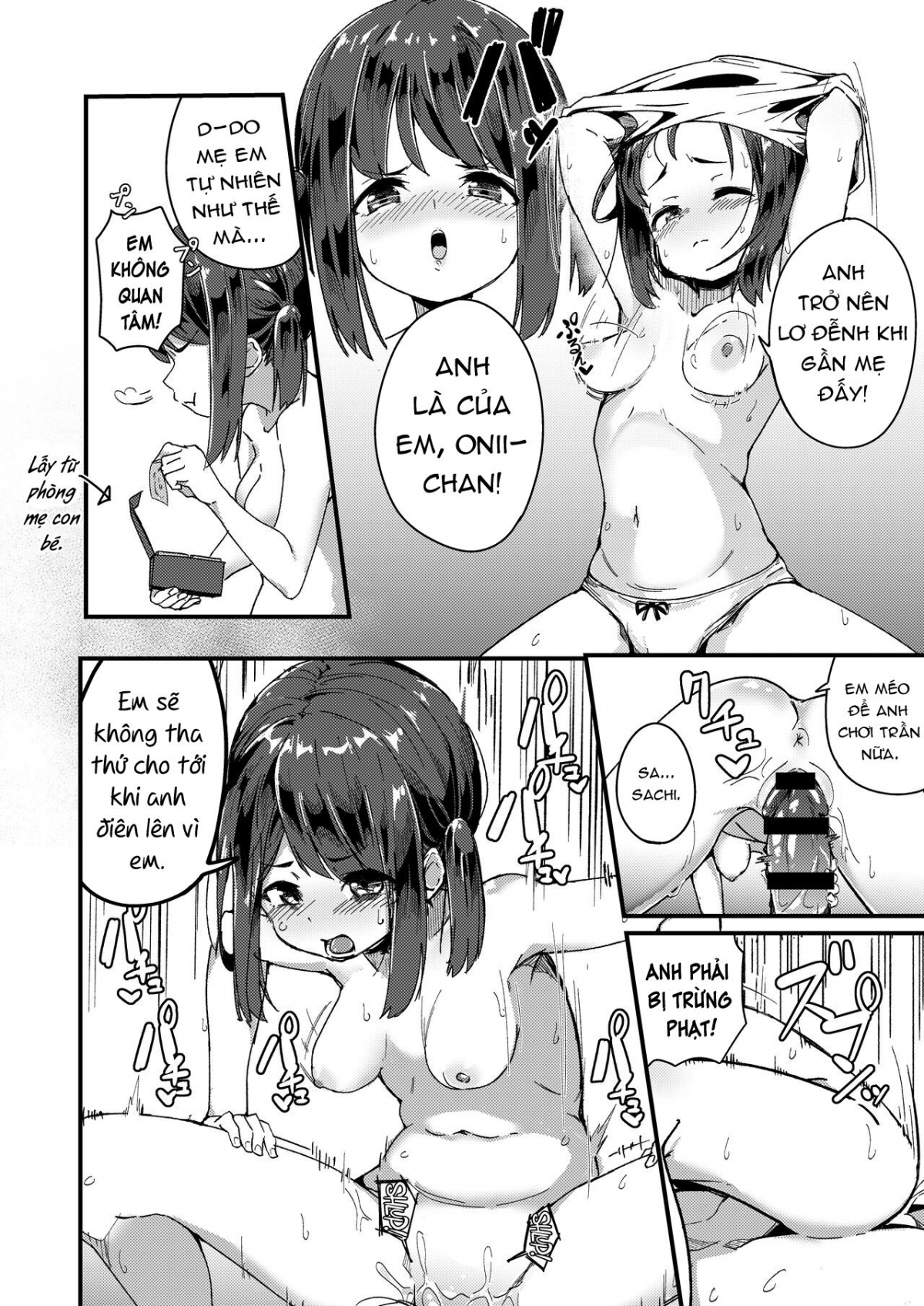 Đọc truyện hentai Sáng sớm thức dậy,  tôi sếch với em loli tiểu học. - Oneshot