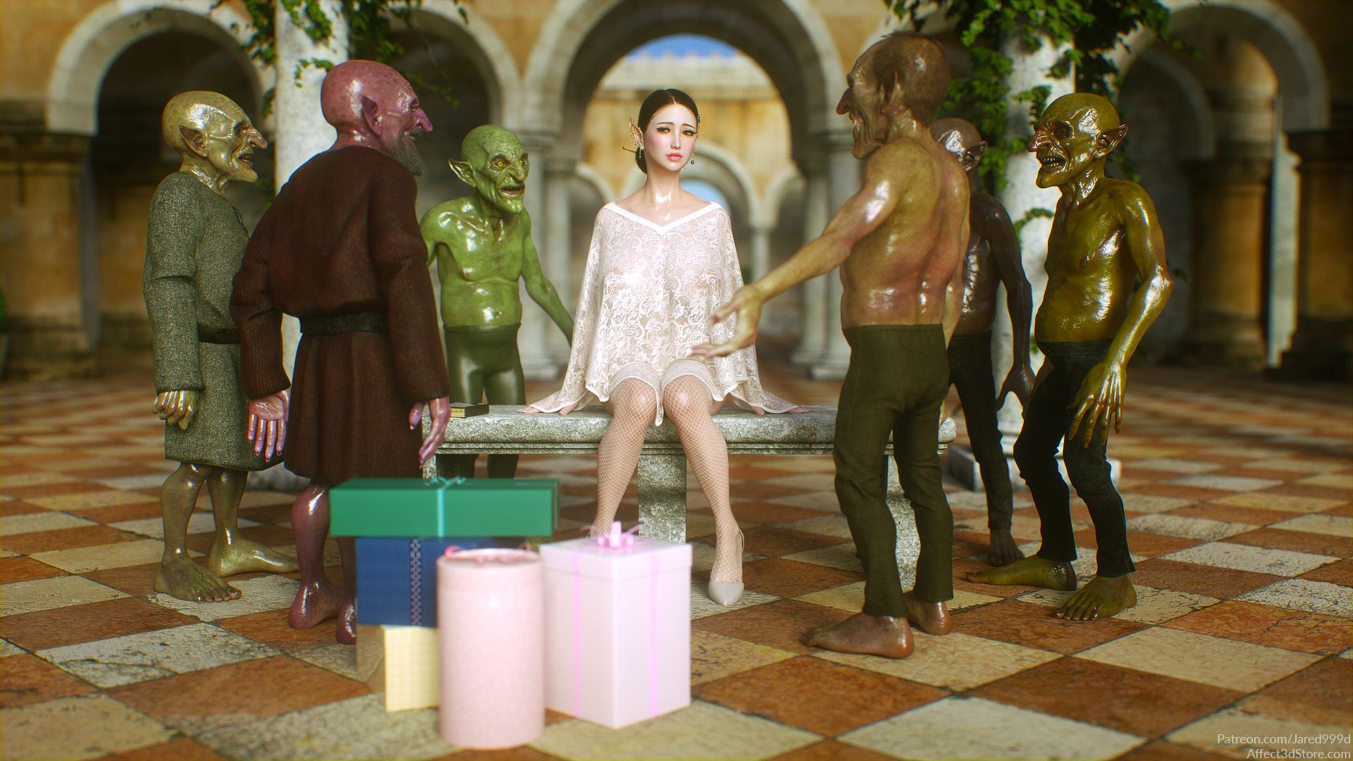 Đọc truyện hentai Elf Slave - Chapter 5: Goblin Bride - Main Set