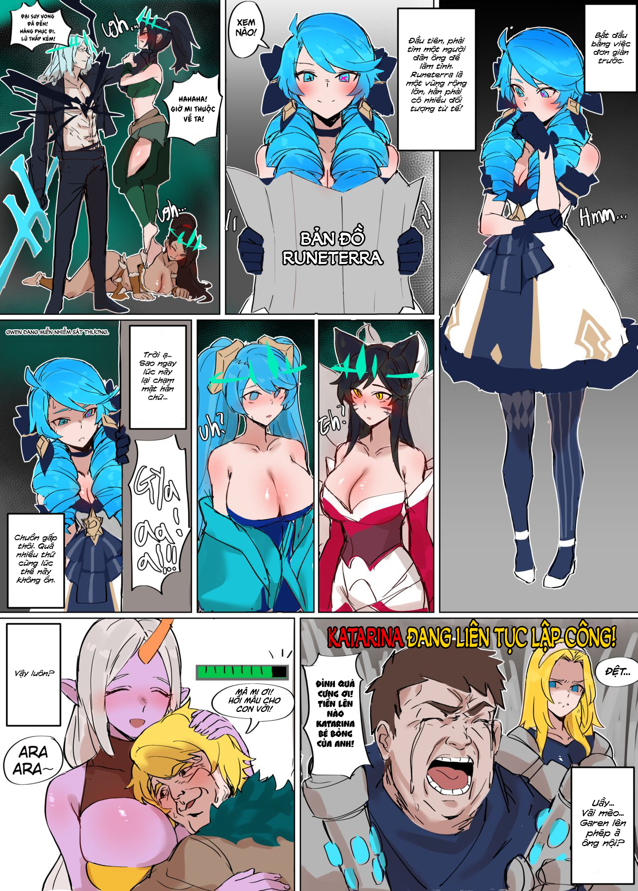 Đọc truyện hentai Nửa kia của Gwen - Oneshot