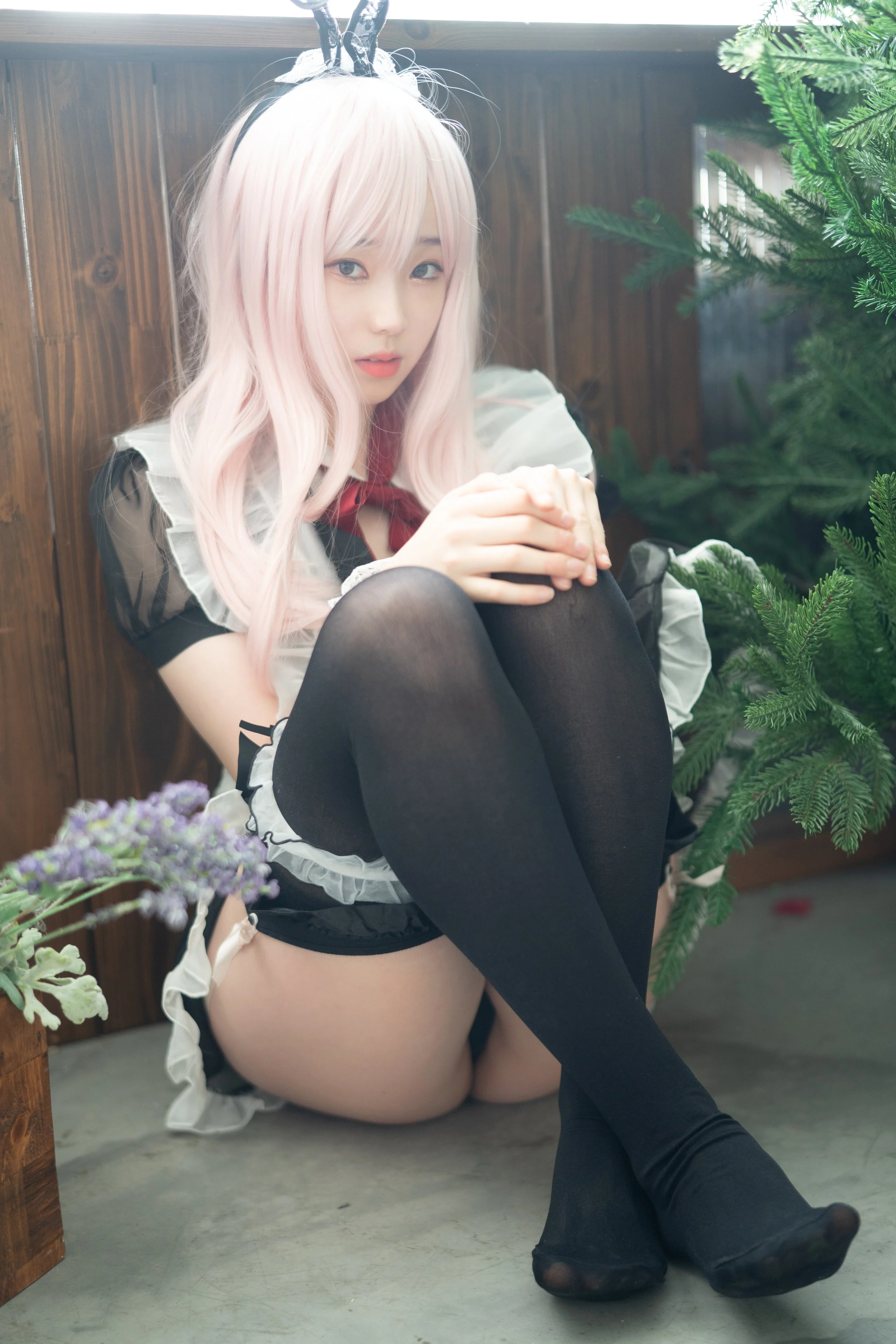 Đọc truyện hentai Tuyển tập Albums siêu phẩm Cosplay - Chap 768 - [DJAWA] Bambi - Sheer Bunny Maid