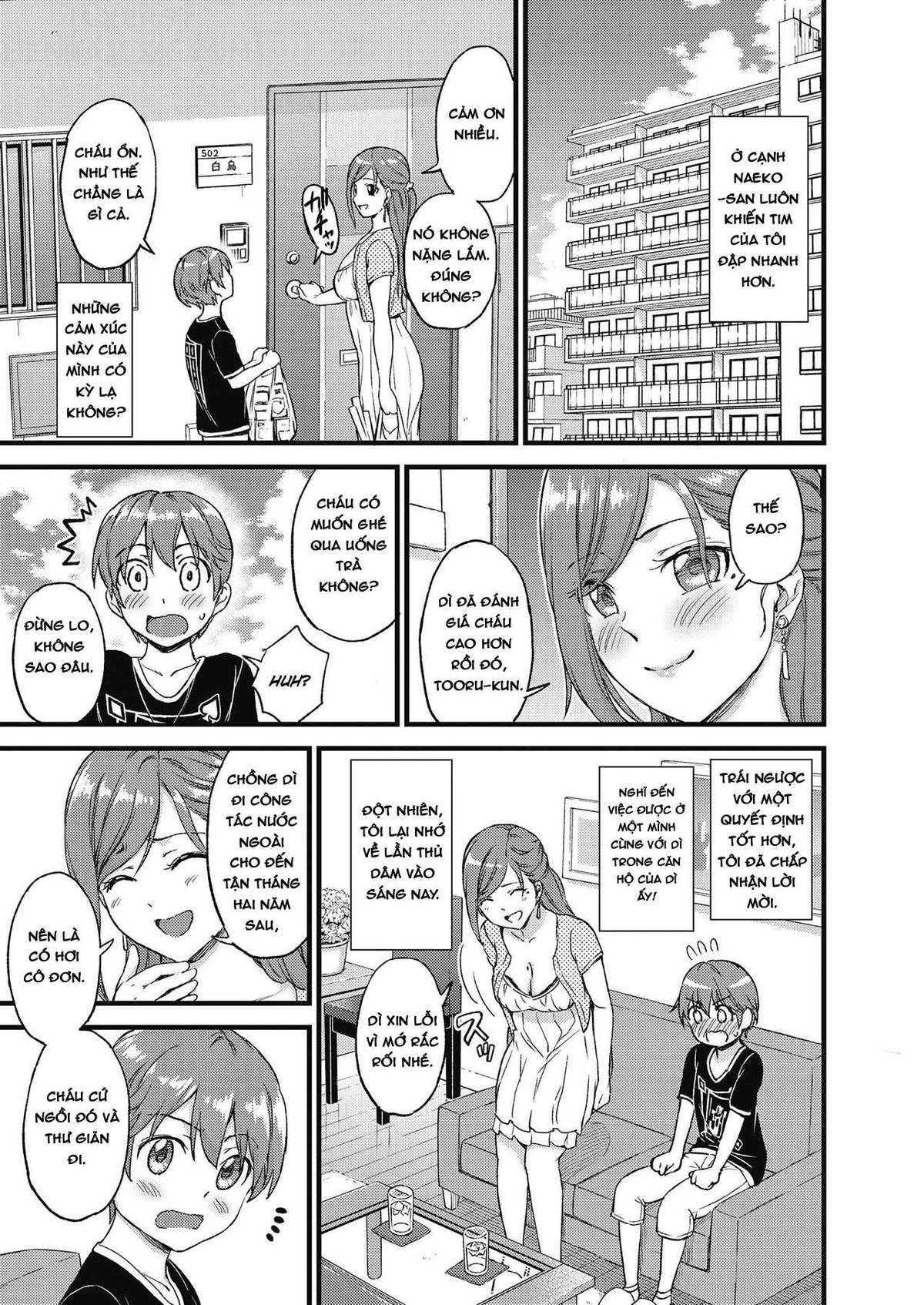 Đọc truyện hentai Oppai na Natsuyasumi - Chap 1