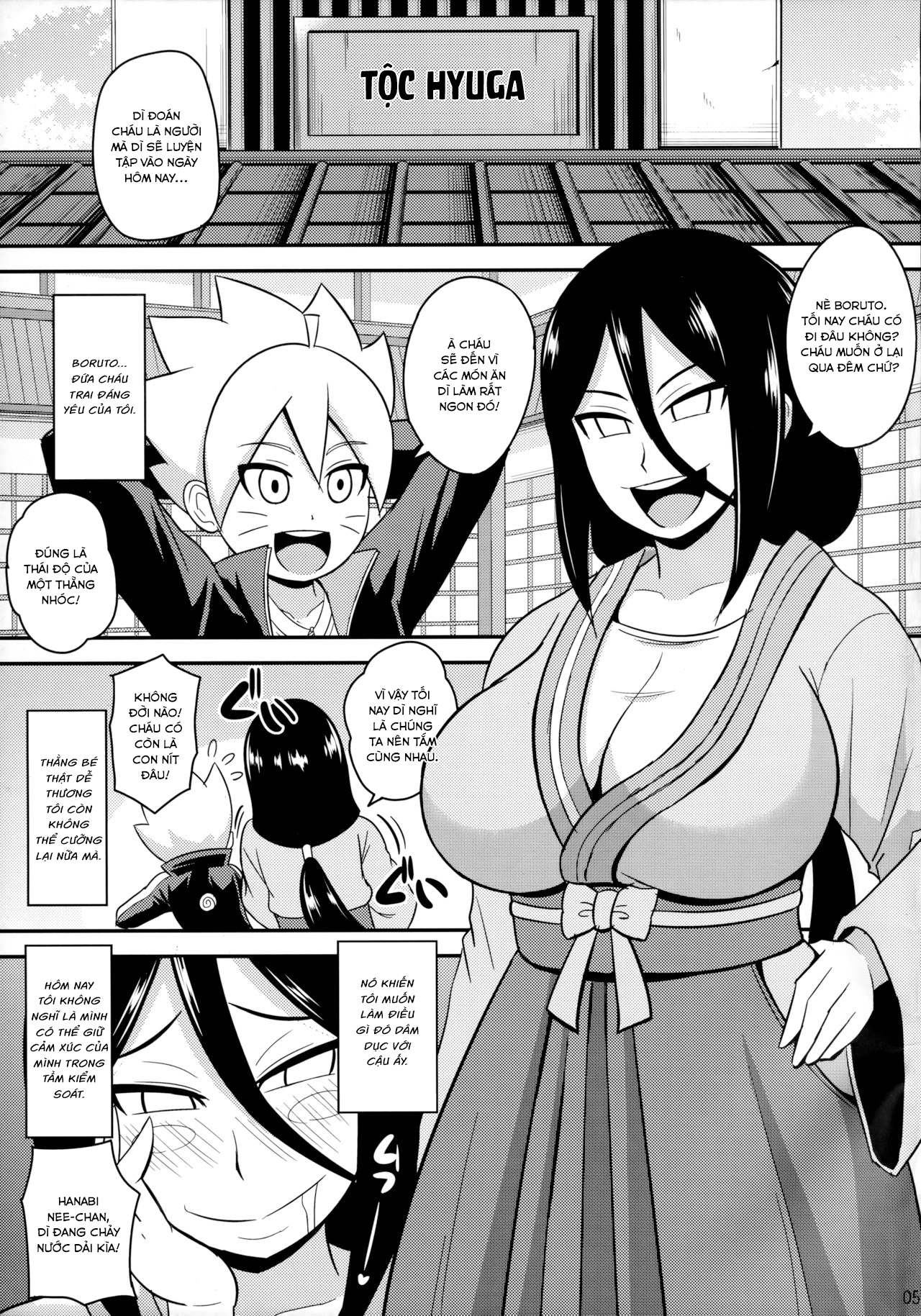 Đọc truyện hentai Hanabi và đứa cháu Boruto - Oneshot