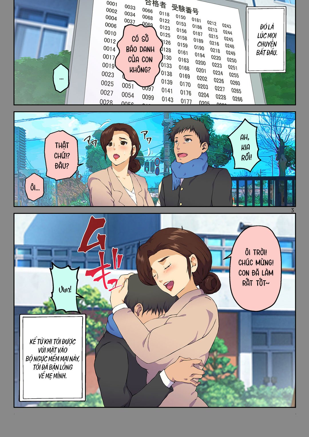 Đọc truyện hentai Tôi bày tỏ với mẹ và mẹ đã cho tôi xxx - Oneshot