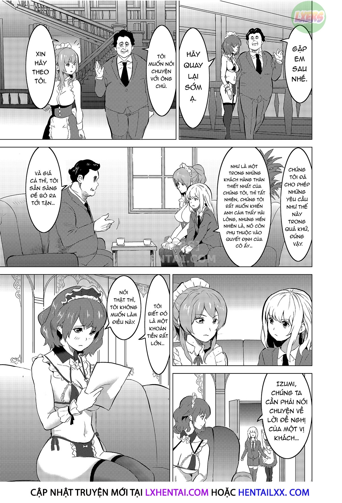 Đọc truyện hentai Tôi bắt vợ làm việc tại nhà thổ - Chap 2 - Creepy Customer Fukumoto