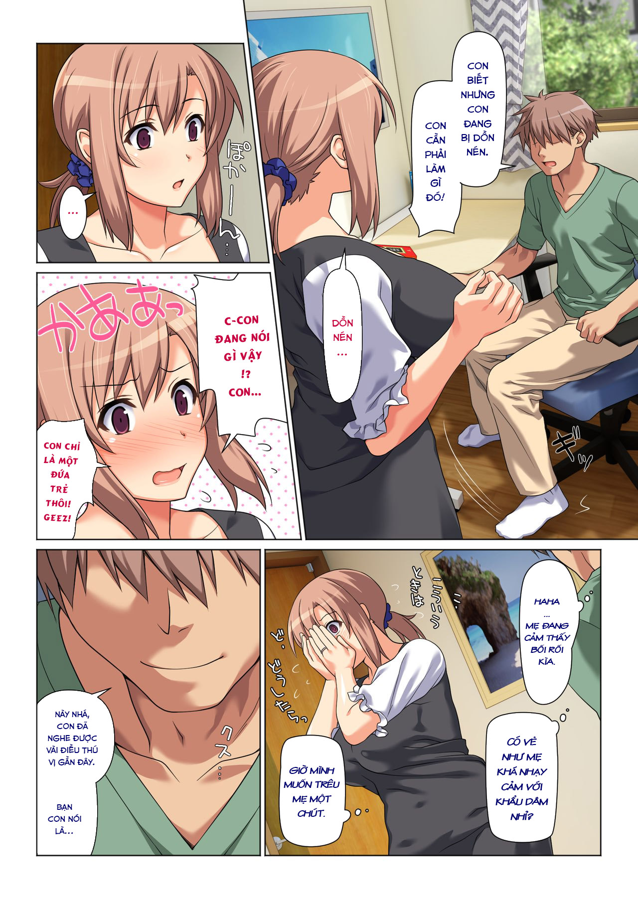 Đọc truyện hentai His Mother gets him off every day as long as his grades improve - Oneshot-1