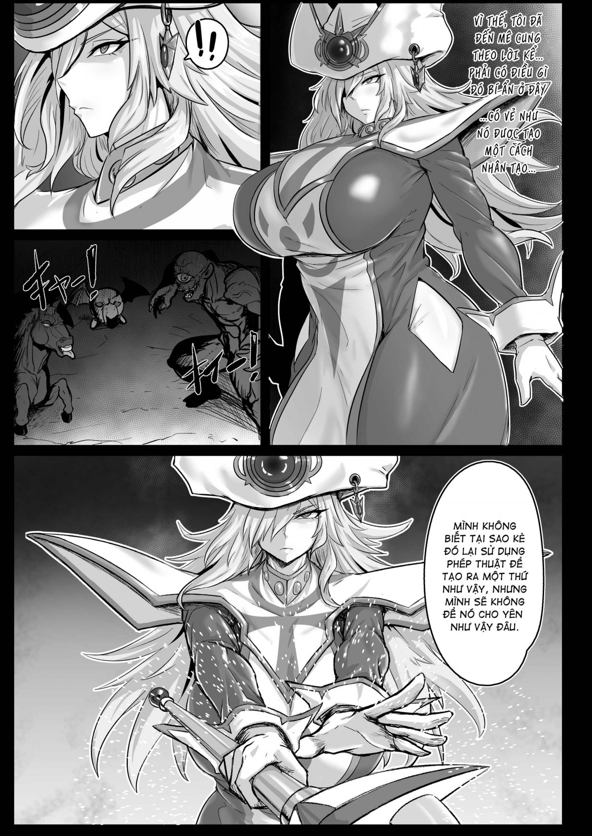 Đọc truyện hentai Tấn công trực tiếp vào lồn em phù thuỷ - Oneshot