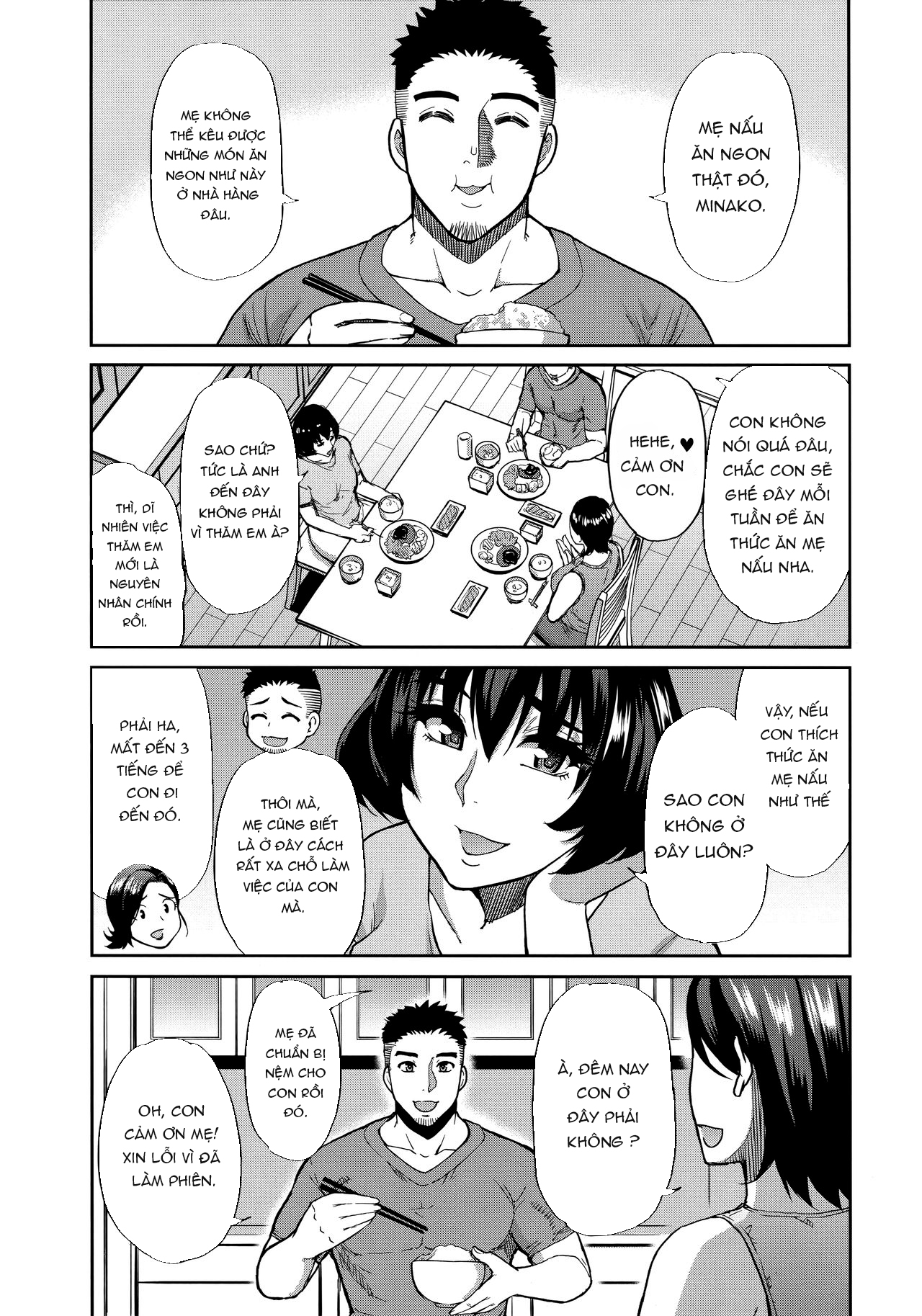 Đọc truyện hentai Làm bất cứ điều gì con thích với mẹ khi ở nhà của mẹ - Chap 2