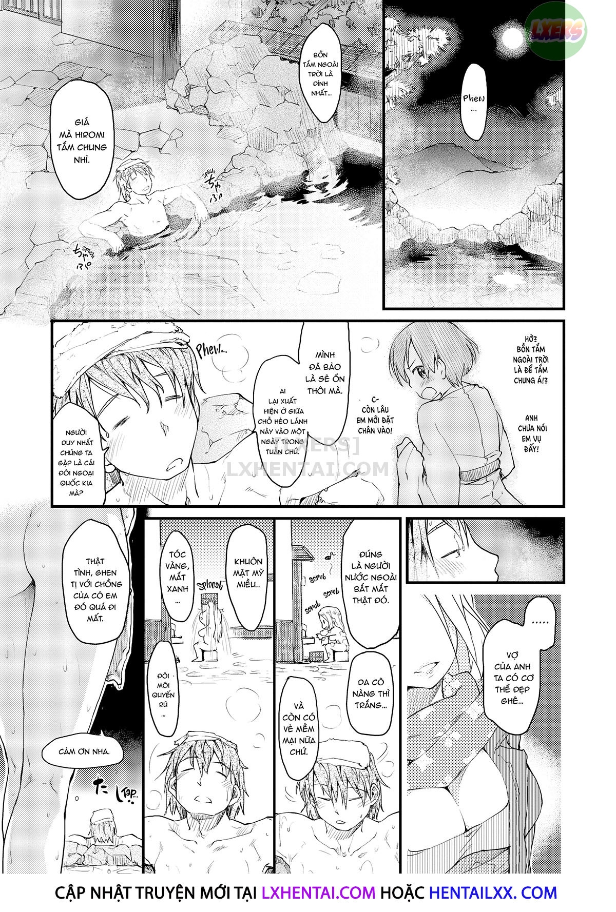 Đọc truyện hentai Cuộc sống tình dục hàng ngày của gia đình Katsura - Chap 10 - Mixed Bath