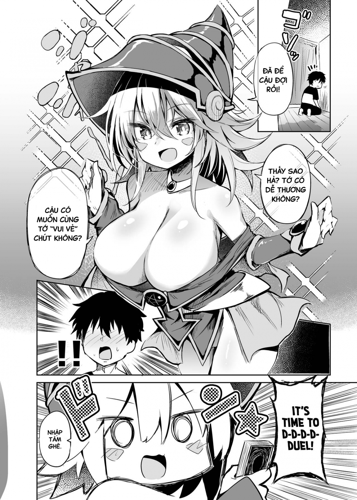Đọc truyện hentai Chịch em Cosplayer Dark Magician Girl - Oneshot