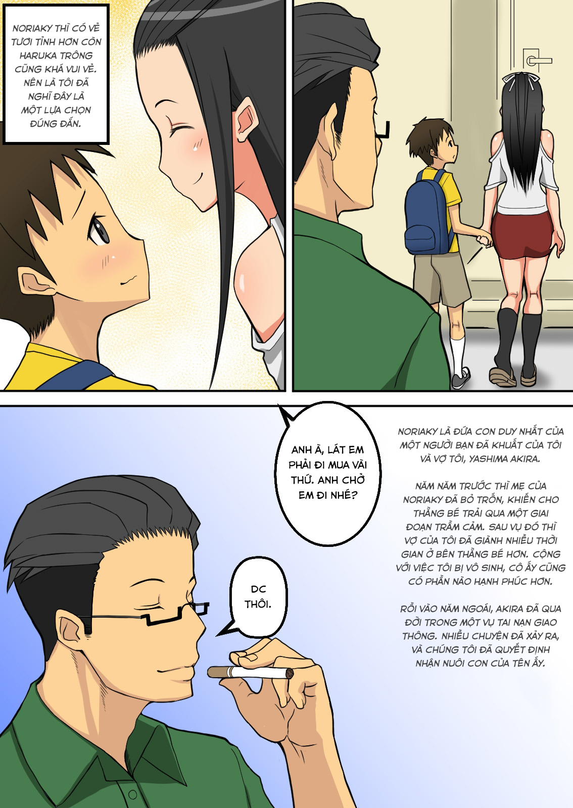 Đọc truyện hentai Noriaki-kun to Haruka-san - Oneshot