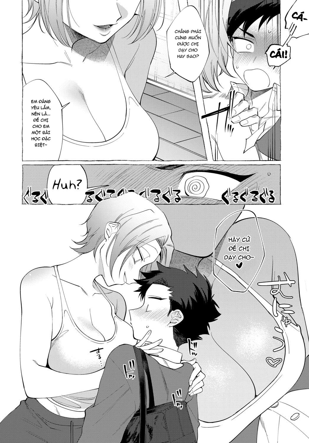 Đọc truyện hentai Bài học từ chị gái - Oneshot