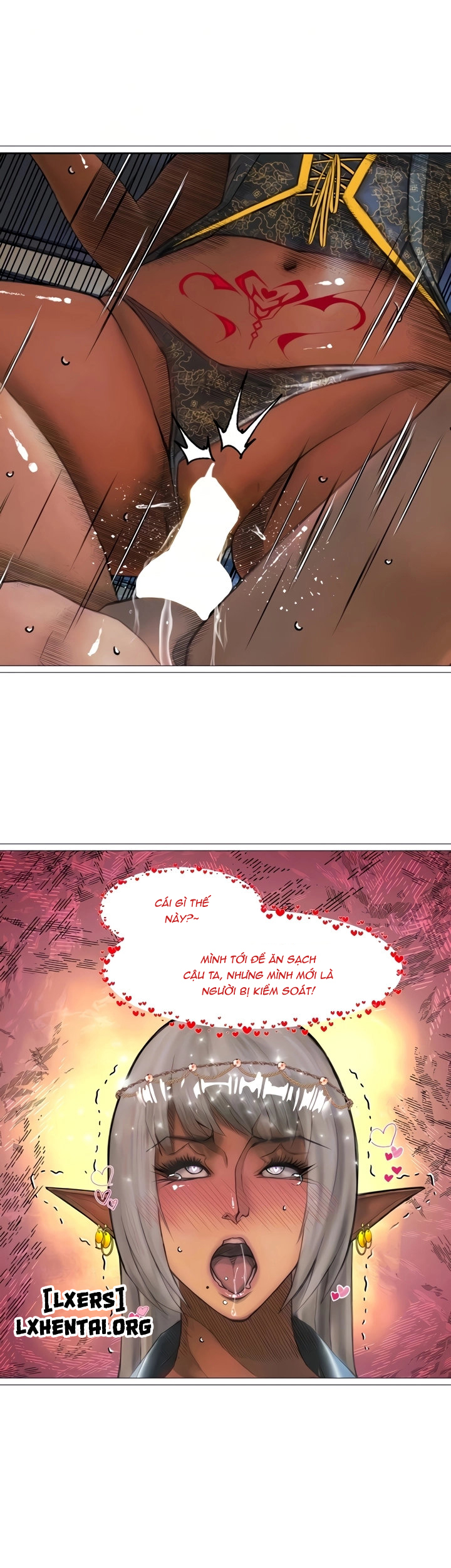 Đọc truyện hentai Nữ Hoàng Dark Elf Và Nô Lệ Orc - Chap 26