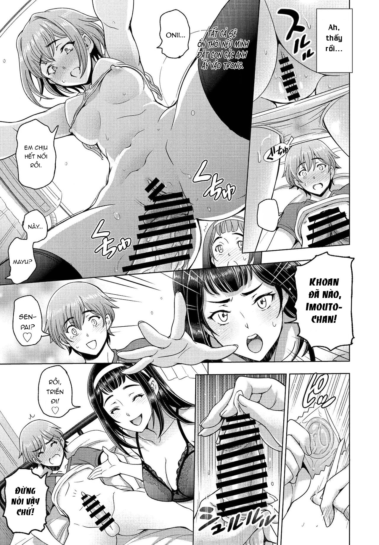 Đọc truyện hentai Imouto to Senpai to - Oneshot