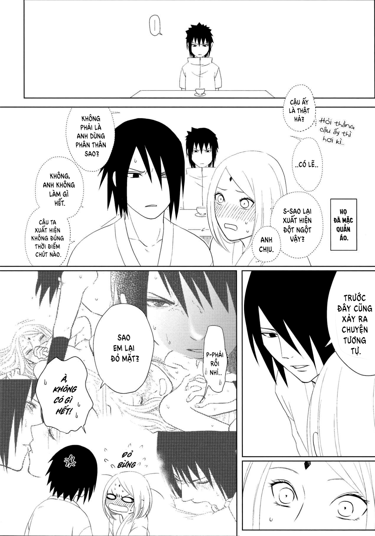 Đọc truyện hentai Mối tình ngoại truyện với 3 người - Oneshot