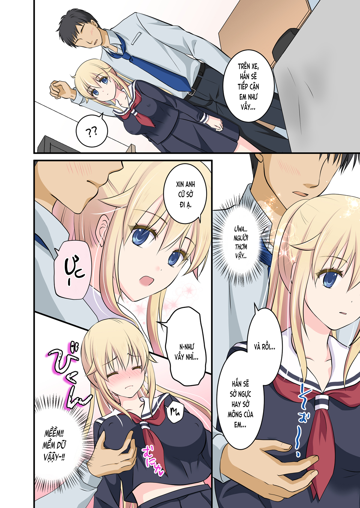 Đọc truyện hentai Mỹ nữ ngoại quốc ngây ngô bắt chuyện ngay trước nhà (nguyên tác) - Oneshot