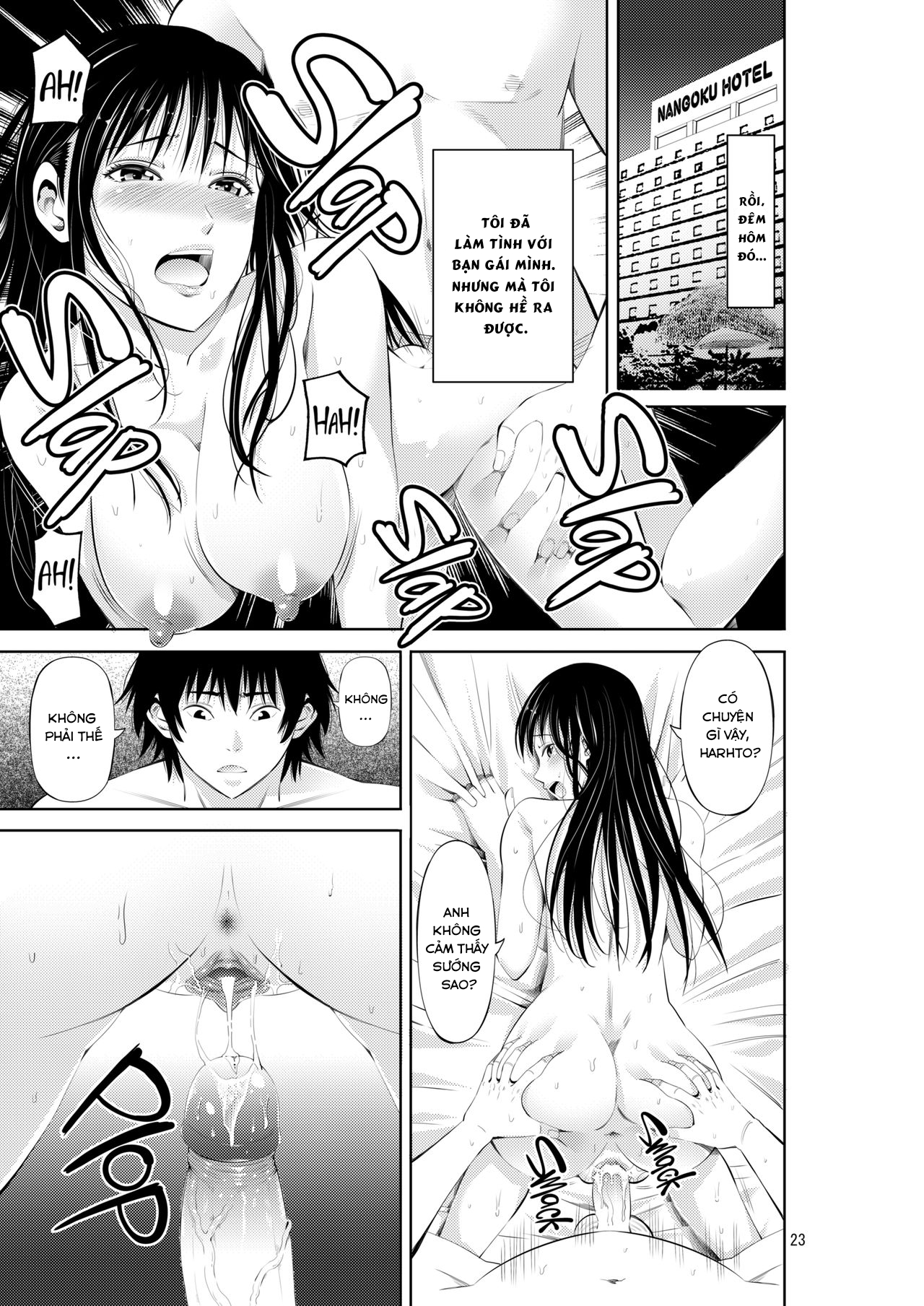 Đọc truyện hentai Tokonatsu Resort Nangoku Musume to NTR Sex - Oneshot