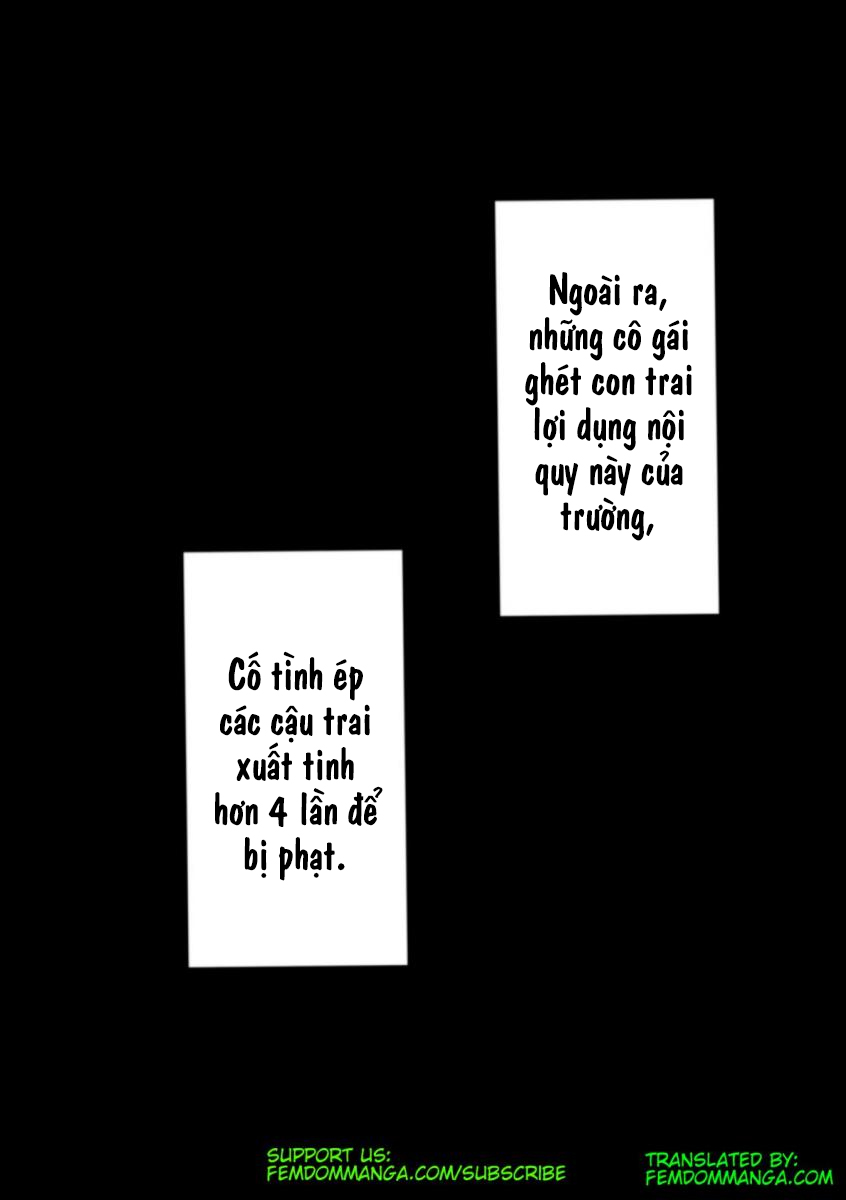 Đọc truyện hentai Danshi no Hatsujou ga Yurusareru Mirai no Gakkou - Oneshot