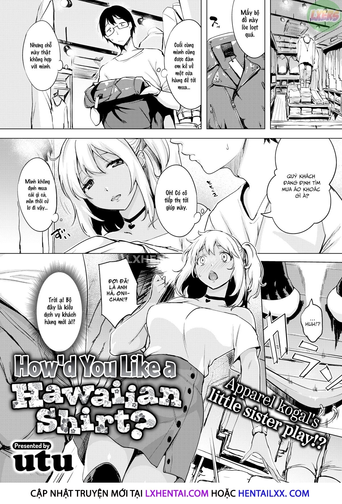 Đọc truyện hentai Anh thích một chiếc áo sơ mi Hawaii thế nào? - Oneshot