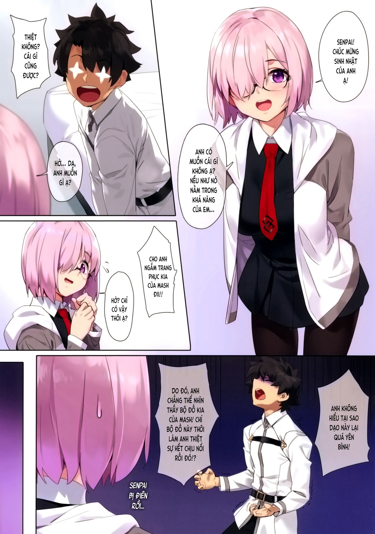 Đọc truyện hentai Chaldea Maid Mash (FGO) - Oneshot