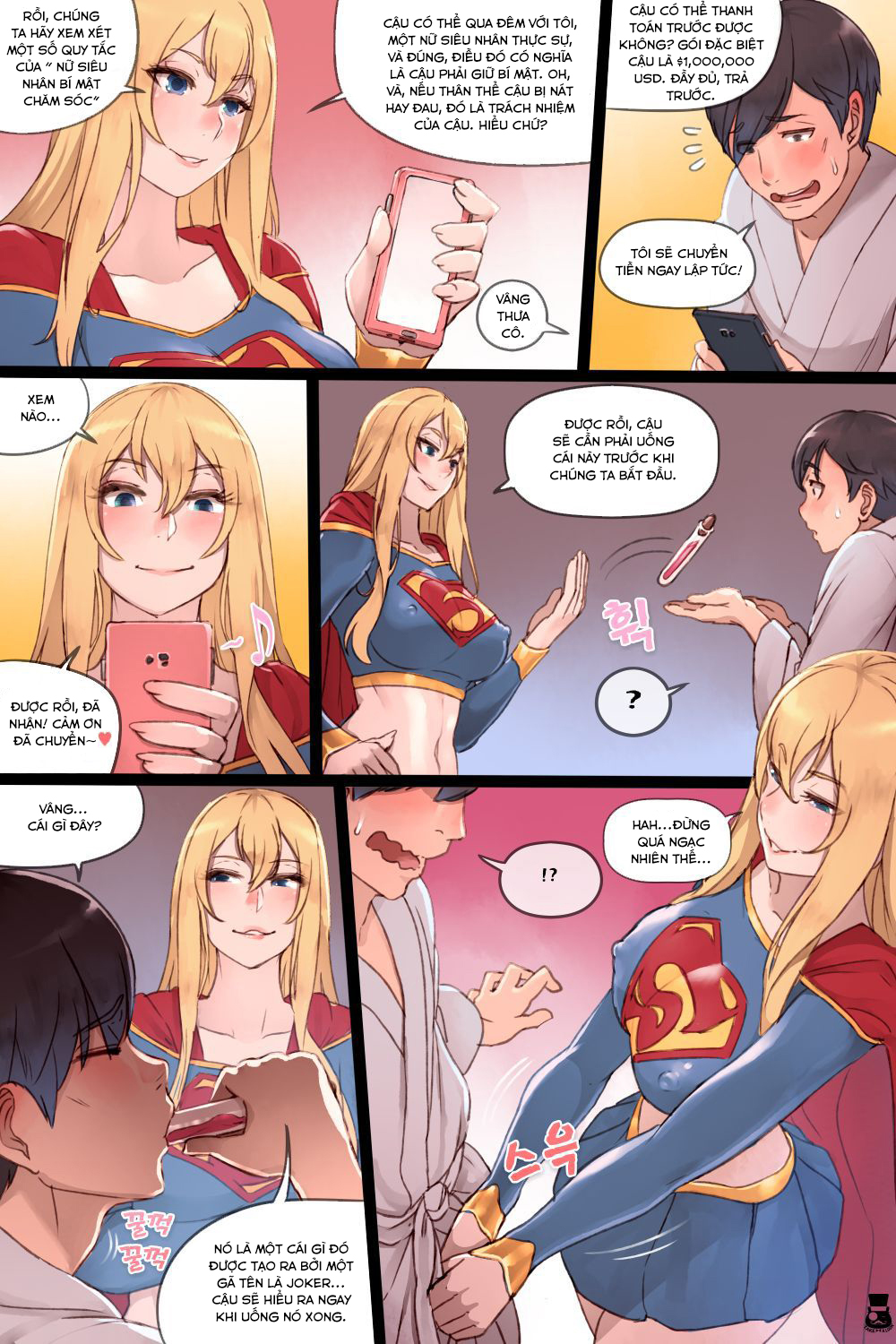 Đọc truyện hentai Supergirl's Secret Service - Oneshot