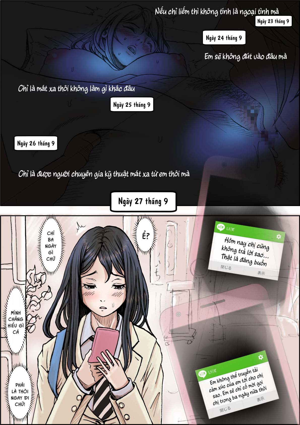 Đọc truyện hentai Charao ni Netorare - Route 2 Vol 4 - Chap 1