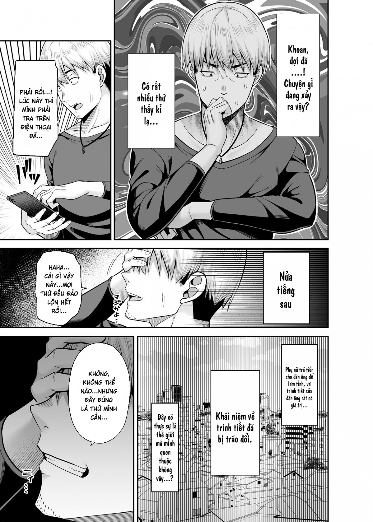 Đọc truyện hentai Thế giới nơi tôi bị mua chuộc - Oneshot