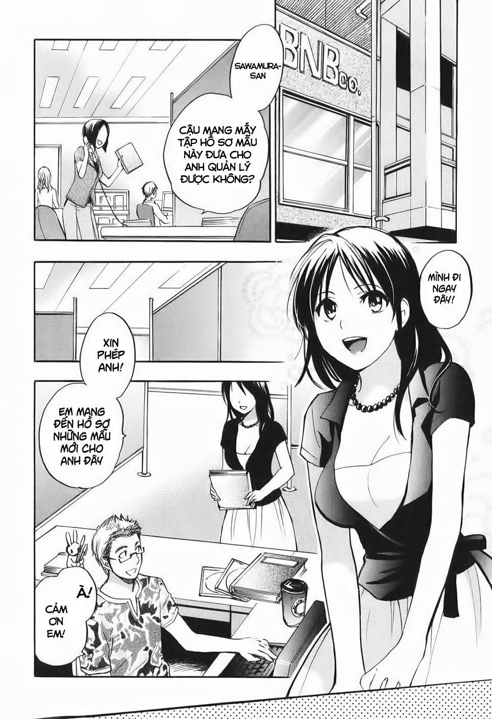 Đọc truyện hentai Công việc của tôi là yêu - Chap 3