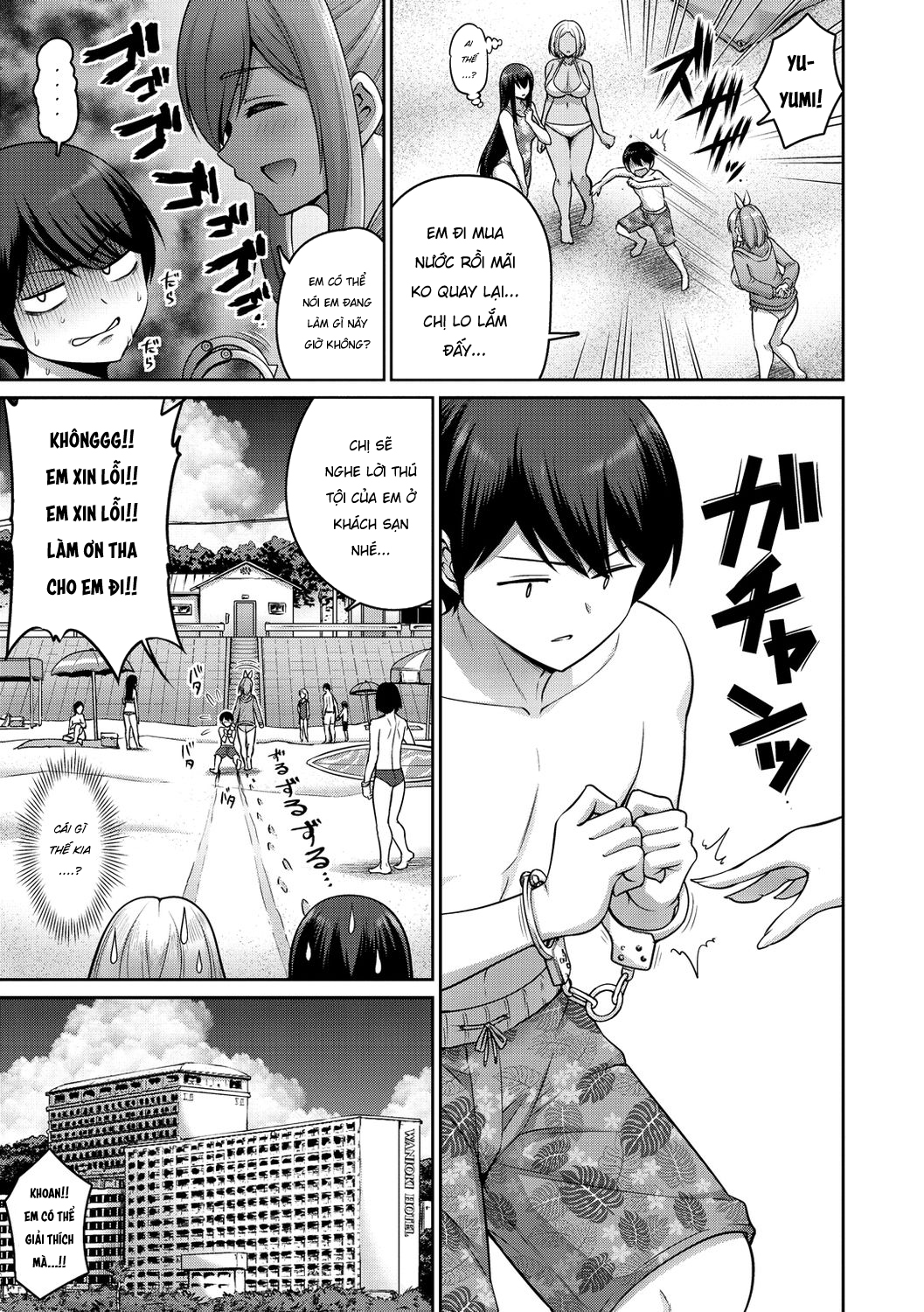 Đọc truyện hentai Trừng phạt em bằng cặp vú của chị - Oneshot