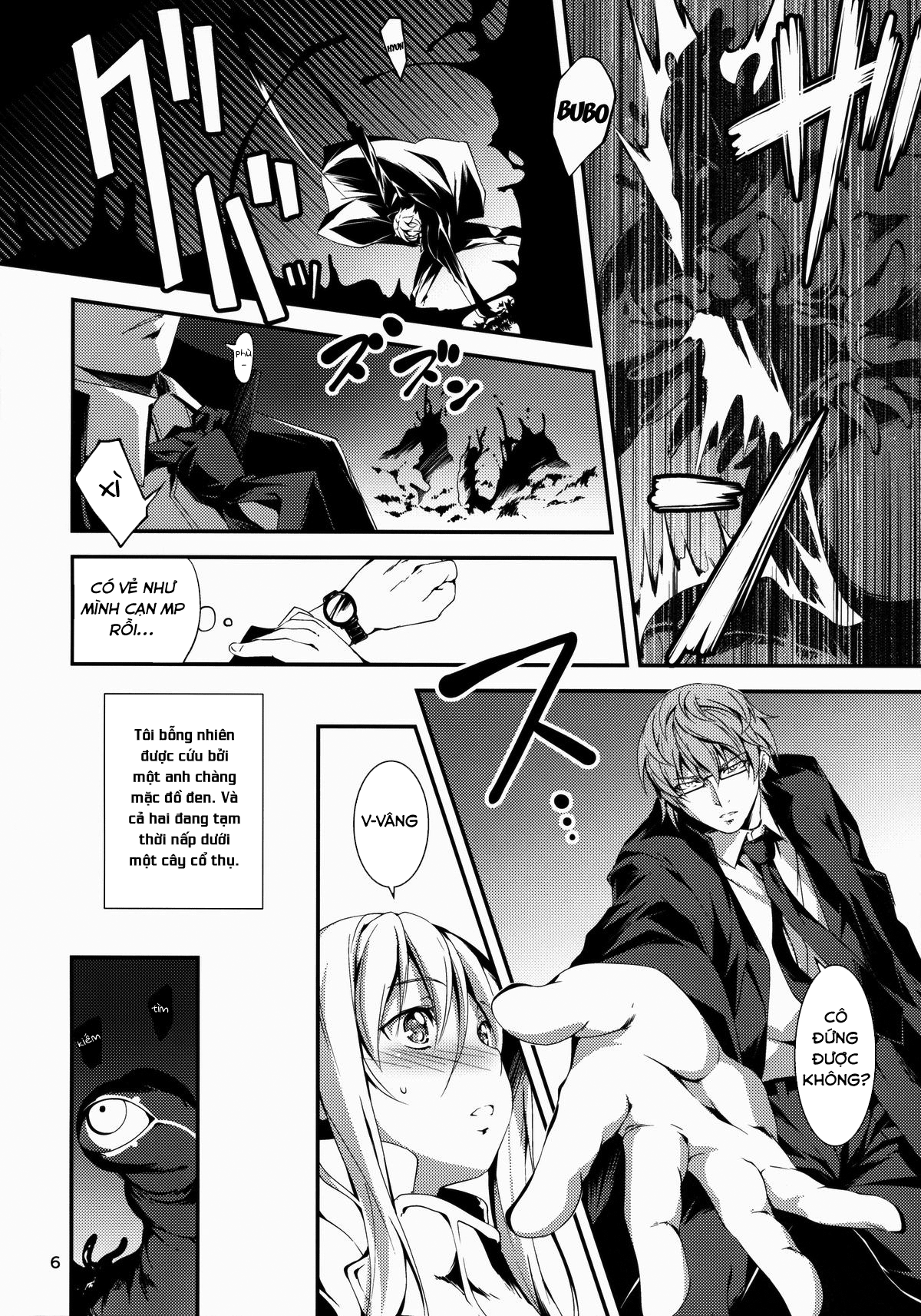 Đọc truyện hentai Anh nhân viên sang dị giới - Chap 1: Anh nhân viên hắc ám và nàng hiệp sĩ Yufia