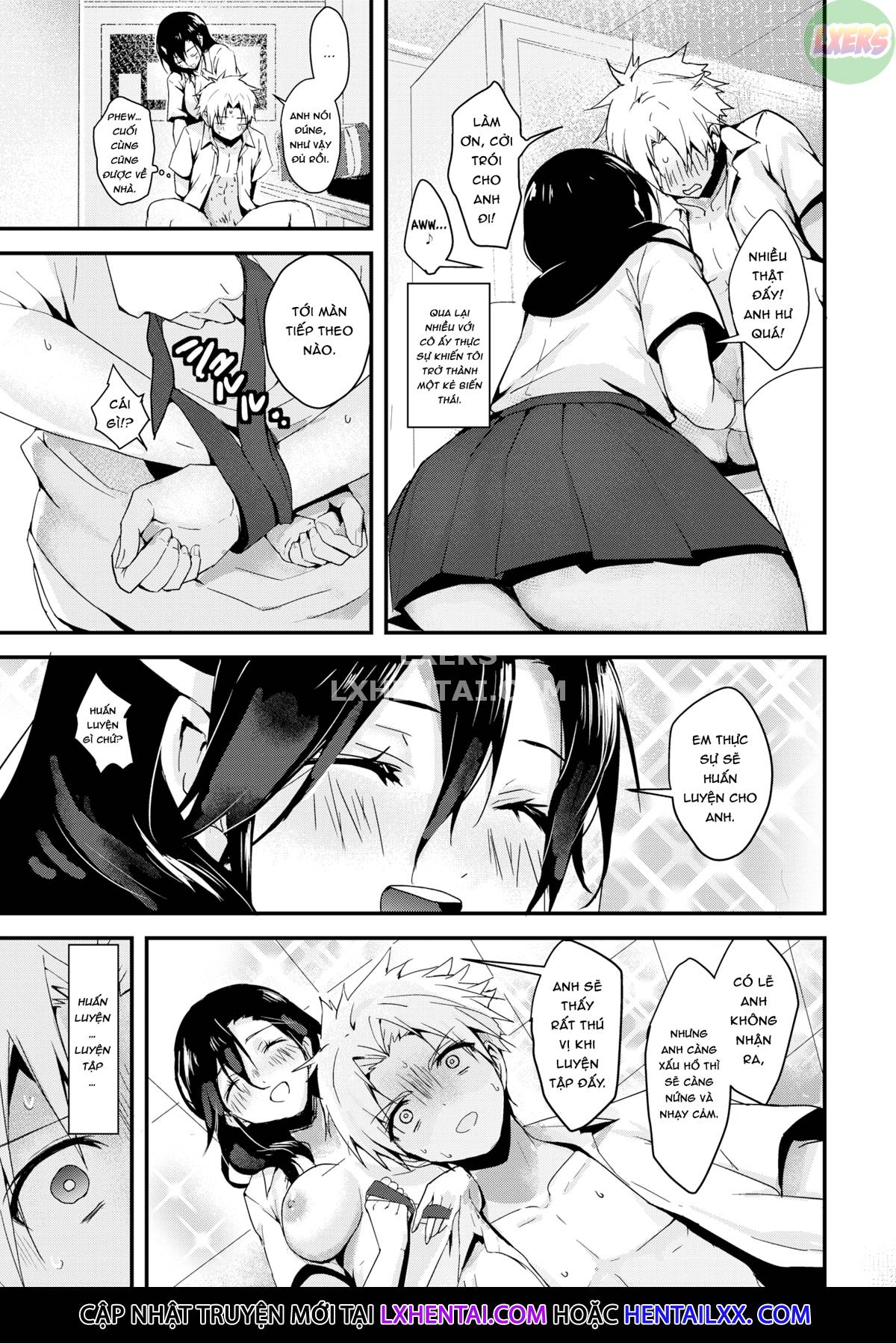 Đọc truyện hentai Cuộc huẩn luyện bí mật của Hội trưởng hội học sinh - Oneshot