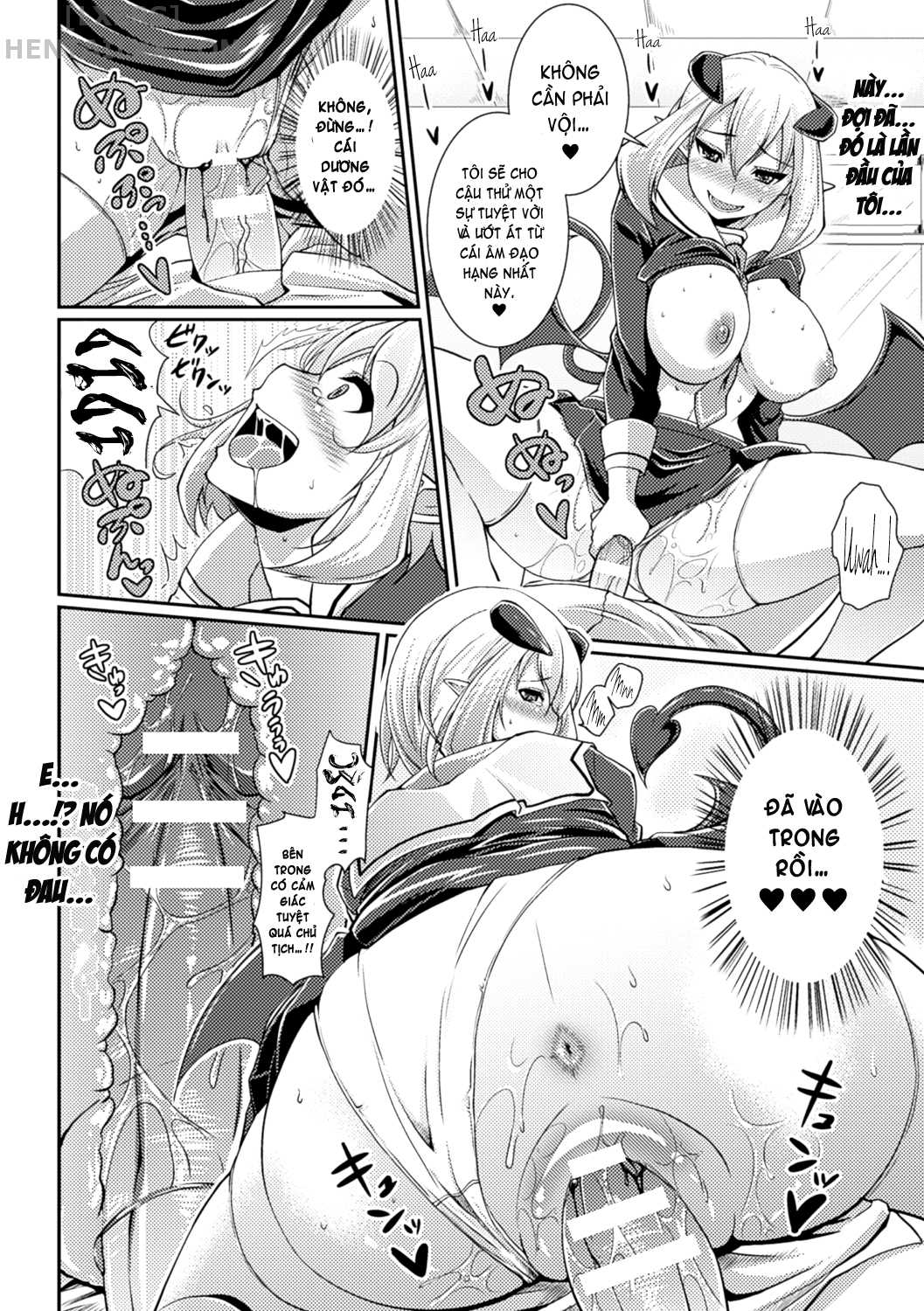 Đọc truyện hentai Toshi Densetsu Bitch - Joshikai - Chap 8