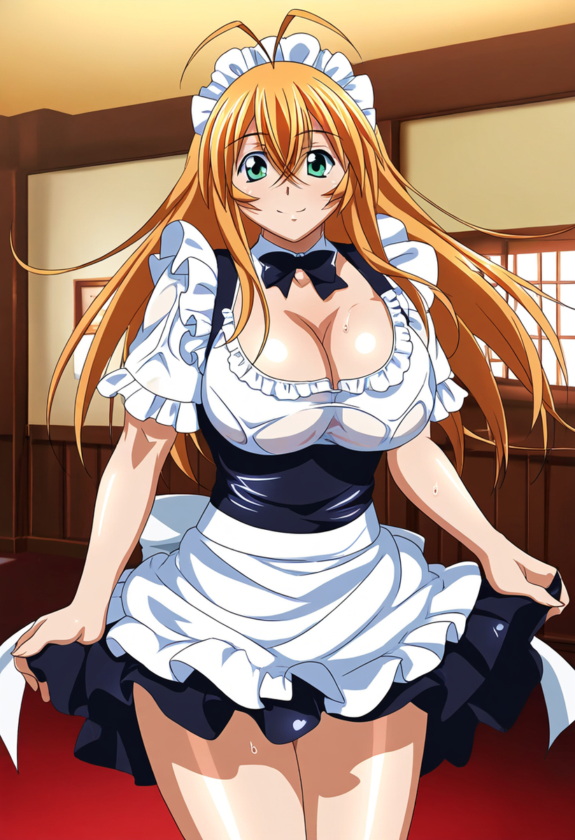 Đọc truyện hentai Tuyển tập Albums Art hentai - Chap 268 - Sonsaku (Ikki Tousen) AI illustration maid outfit
