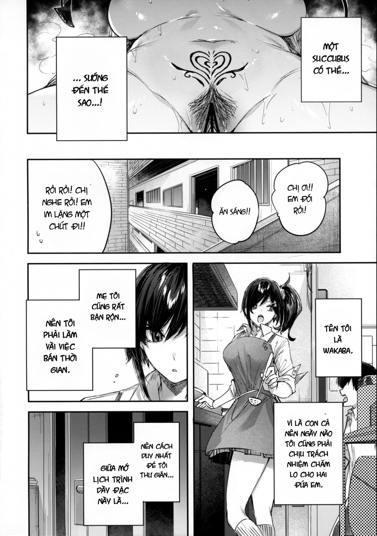 Đọc truyện hentai Succubus tập sự - Chap 1