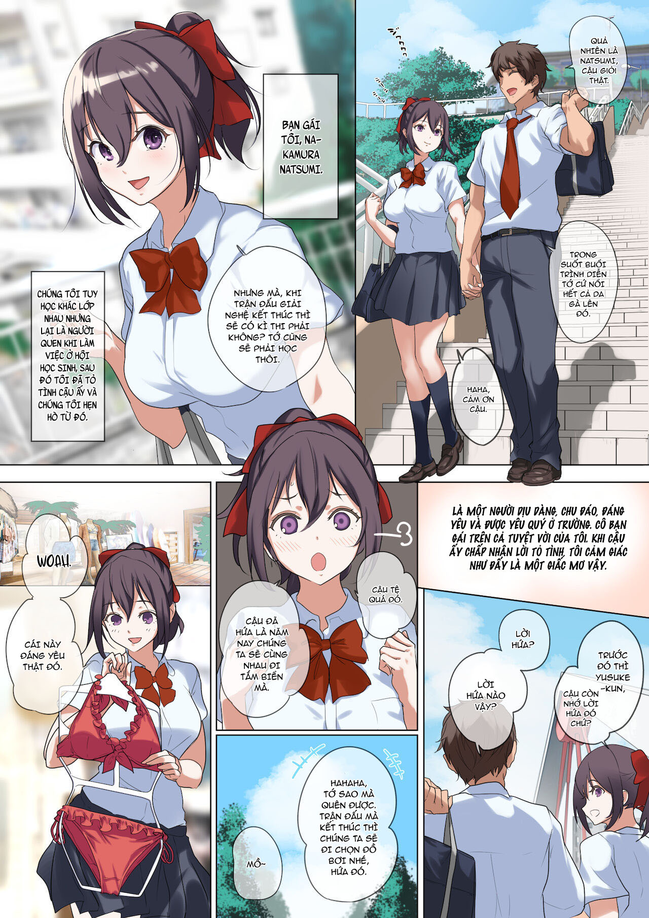 Đọc truyện hentai Cô bạn gái đáng tự hào của tôi - Chap 1.1