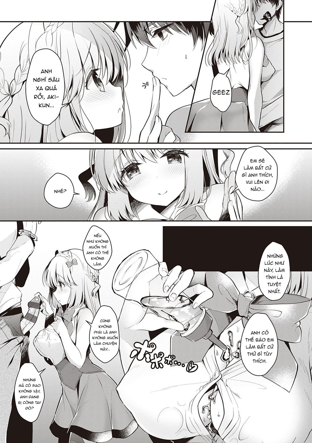 Đọc truyện hentai Osananajimi de Koibito no Kanojo to Shitai Koto Zenbu - Chap 6: Đi chơi lễ hội Halloween cùng người yêu là bạn thời thơ ấu