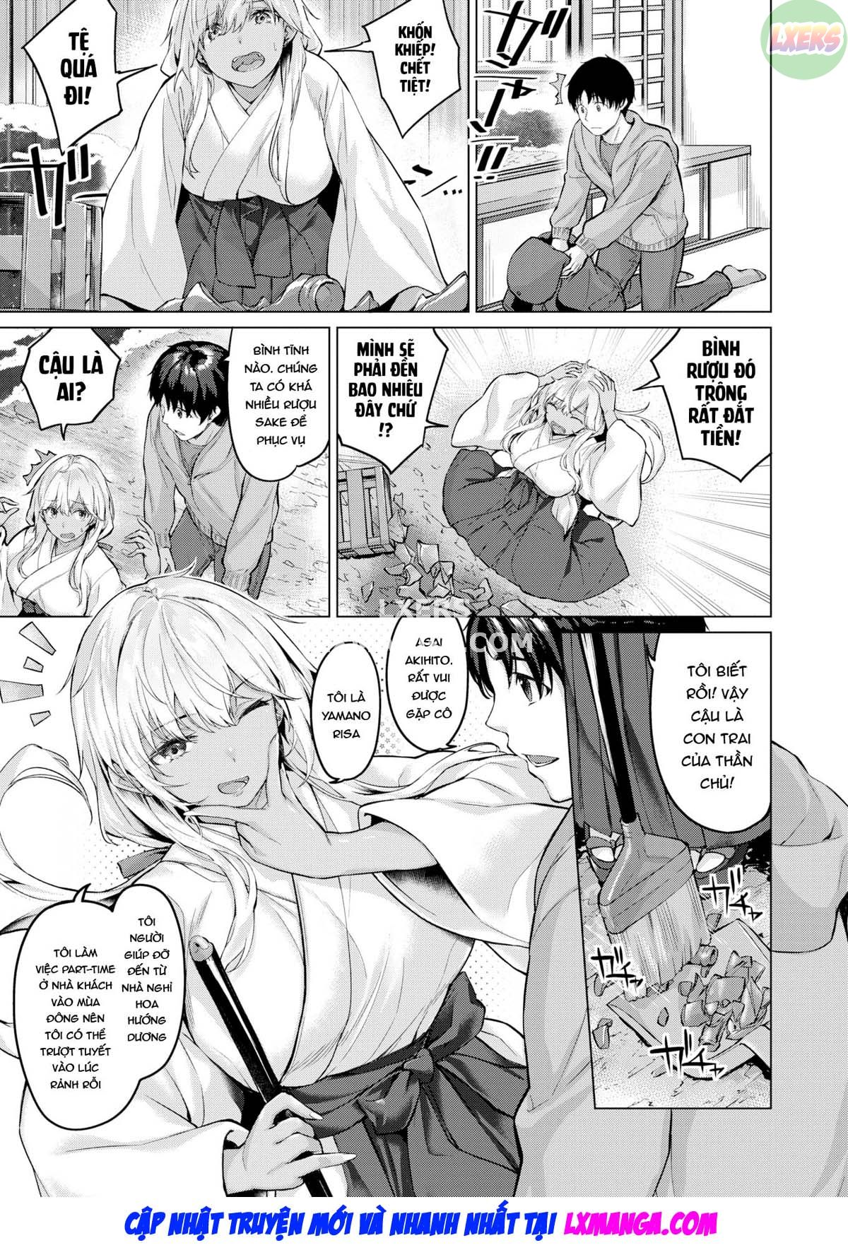 Đọc truyện hentai Cô Gái Miko - Oneshot