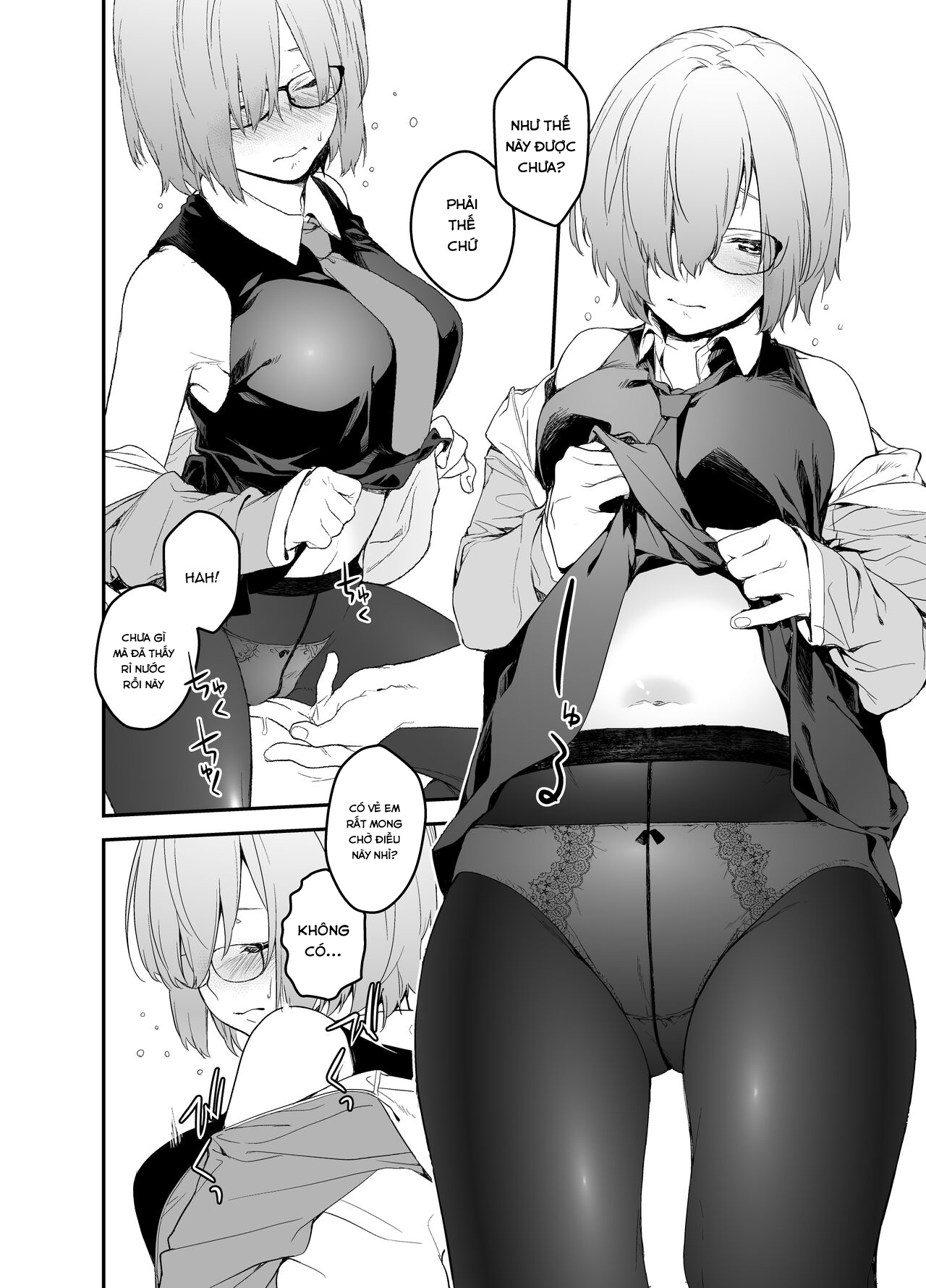 Đọc truyện hentai While Senpai Is Asleep During Maintenance - Oneshot